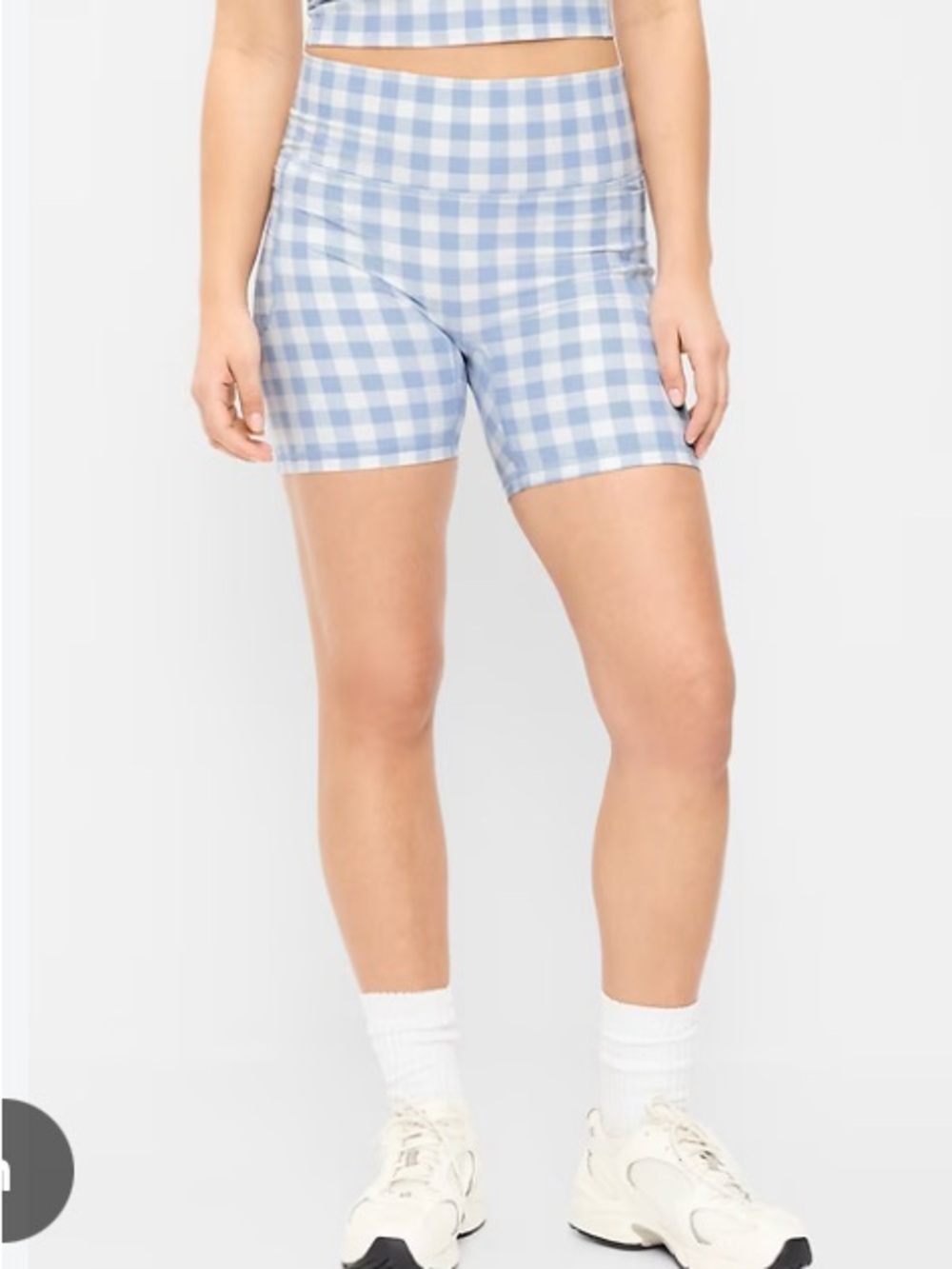 Old Navy Extra-High Waisted PowerSoft Boundless Pocket Biker Shorts 6” inseam